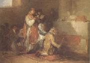 Francisco de Goya The Ill-Matched Couple (mk05) oil painting picture wholesale